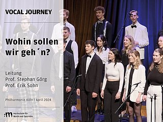 Der Chor Vocal Journey auf der Bühne