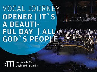 Konzertmitschnitt der voc.cologne mit dem Hochschulchor Vocal Journey